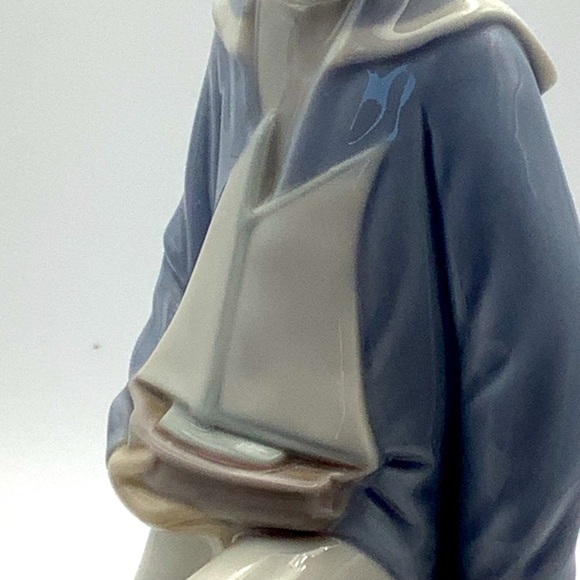 Vintage Llardo Spain Porcelain Sailor Boy Figurine - Picture 3 of 15